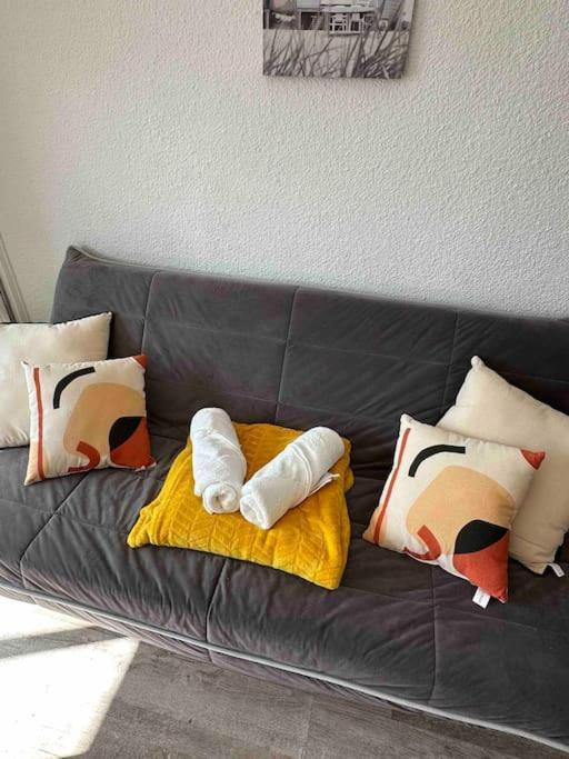 Studio Cosy A Deux Pas De La Plage ! 그륏상 외부 사진